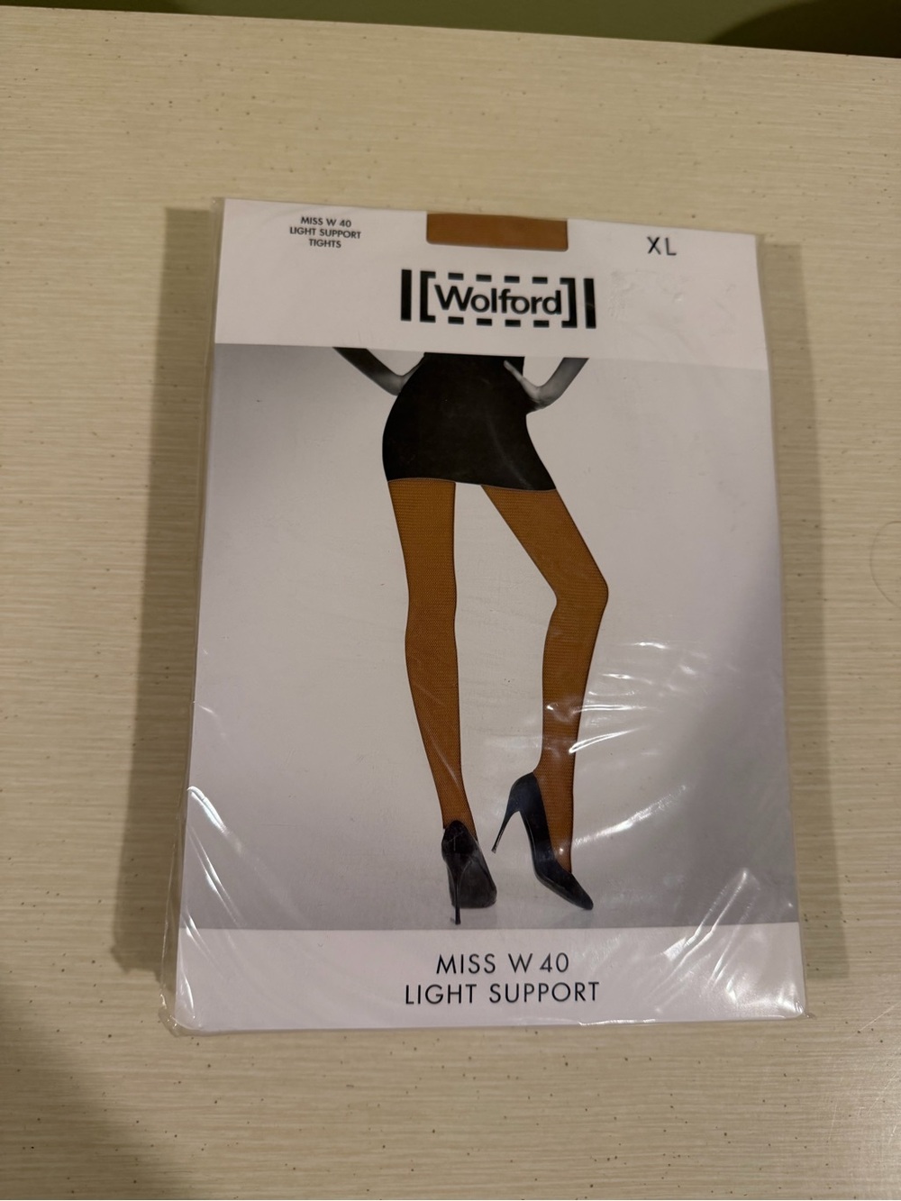 Wolford Tights in Gobi Camel XL